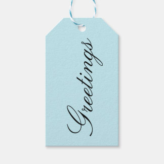 Blauw no.1, pastelblauw, lichtblauwe cadeaukaartje cadeaulabel