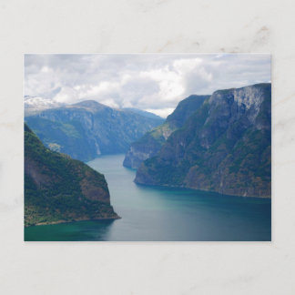 Blauw Noors Fjord Dream Briefkaart
