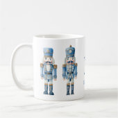 Blauw Notenkraker Kerstmis Koffiemok (Links)