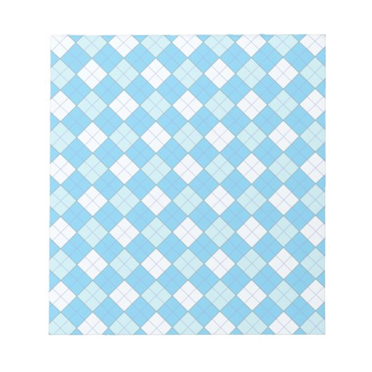 Blauw Notitieblok (Voorkant)