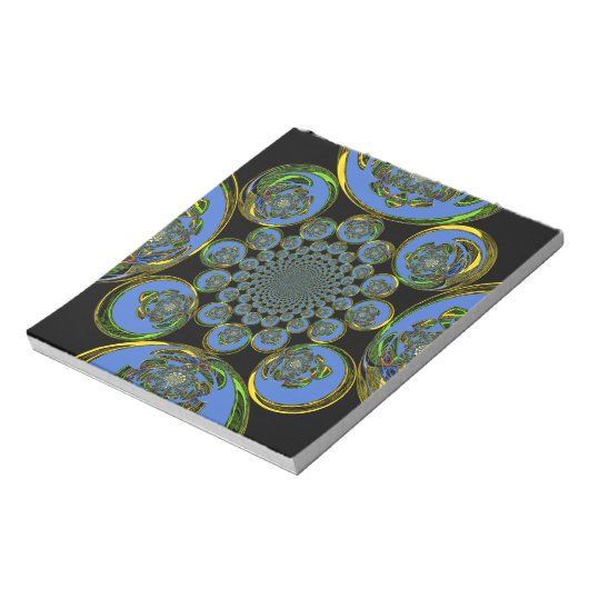 blauw notitieblok (Linkerzijde)