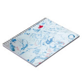 Blauw Notitieboek (Linkerzijde)