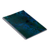 blauw notitieboek (Rechterzijde)