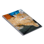 blauw notitieboek (Rechterzijde)