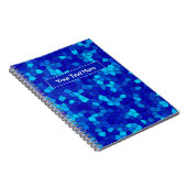 BLAUW NOTITIEBOEK (Rechterzijde)