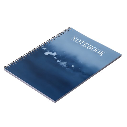 Blauw Notitieboek (Linkerzijde)