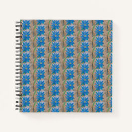 Blauw Notitieboek met ventilatorspiraal