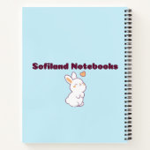 blauw 💙✨🌸notitieboek voor uw dochter notitieboek (Achterkant)