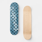 Blauw OB Persoonlijk Skateboard (Voorkant)