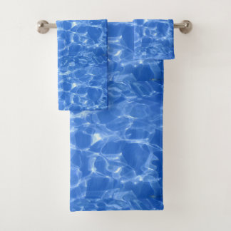Blauw Oceaan Water Handdoeken Set
