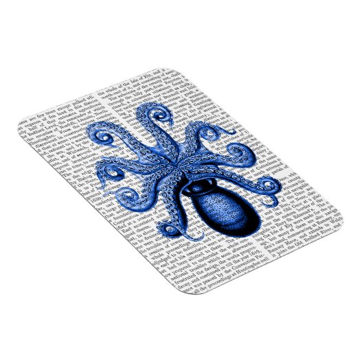  blauw octopus 1 onderzijde magneet (Rechterzijde)
