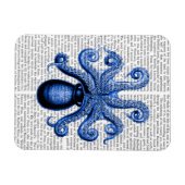  blauw octopus 1 onderzijde magneet (Horizontaal)