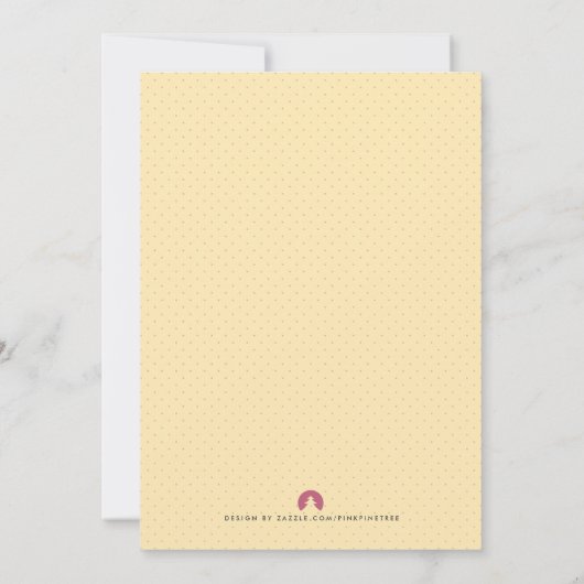 Blauw of roze Baby Geslacht Openen Partij uitnodig Kaart (Achterkant)