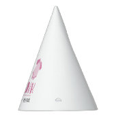 Blauw of roze Baby onthullen feestschoen Feesthoedjes (Rechts)