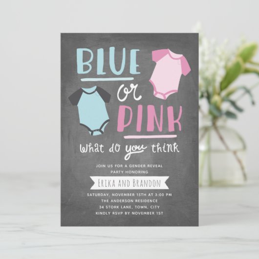 Blauw- of roze Baby-vrouwelijk moederbord Kaart (Staand voorkant)