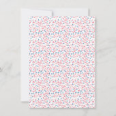 Blauw of roze geslacht onthullen uitnodiging (Achterkant)