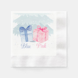 Blauw of Roze Wat denk je dat Geslacht onthult? Servet