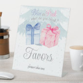 Blauw of Roze Wat vind jij van Uitnodiging? Reclamebord Met Voetstuk (Insitu)