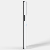 Blauw ohm mandala-ontwerp met paarse vlinders Case-Mate iPhone case (Achterkant / Rechts)