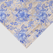  blauw-oiserievloer Bouquet-ontkoppeling Tissuepapier (Detail)