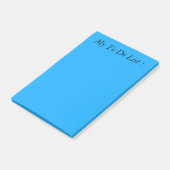 Blauw om aanbiedingen te doen post-it® notes (Schuin)