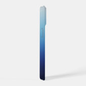 Blauw Ombré iPhone 15 Case (Rechterkant)