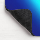 Blauw ombre maanlicht Double Stripe Muismat (Hoek)