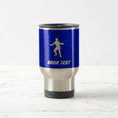 Blauw omheining reisbeker (Center)