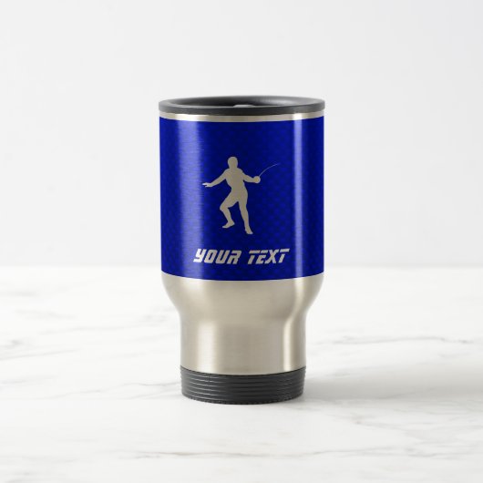 Blauw omheining reisbeker (Center)