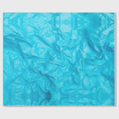 Blauw omslagpapier cadeaupapier (Vlak)