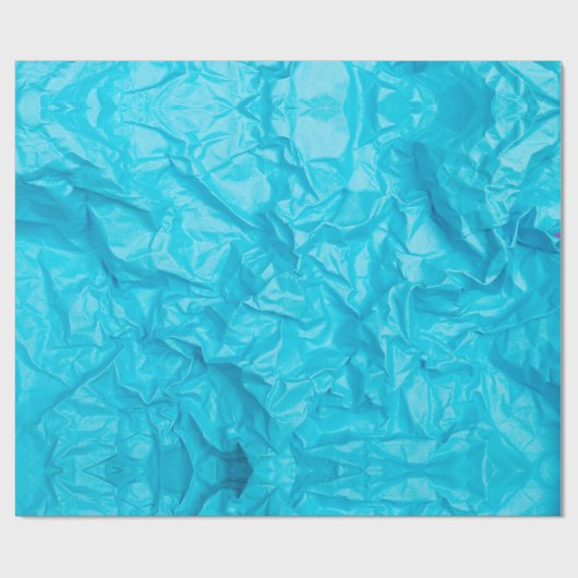 Blauw omslagpapier cadeaupapier (Vlak)