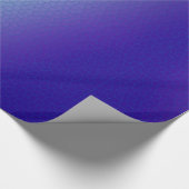 Blauw omslagpapier cadeaupapier (Hoek)