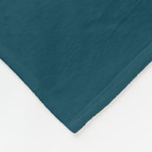 Blauw onder de Zeeen dolfijn Fleece Deken (Hoek)