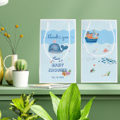 Blauw Onder het Zee Baby Boy Shower Klein Cadeauzakje
