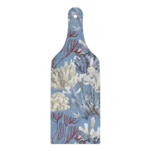 Blauw onder het Zee Florida Corals Snijplank (Voorkant)