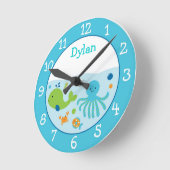 Blauw onder het Zee Ronde Klok (Hoek)