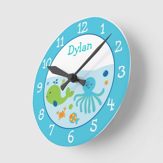 Blauw onder het Zee Ronde Klok (Hoek)