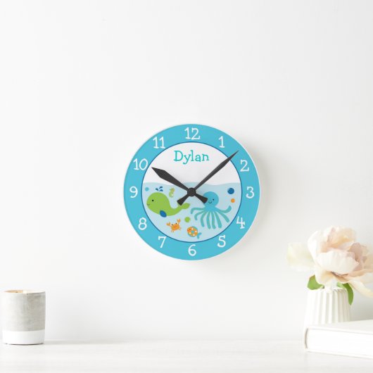 Blauw onder het Zee Ronde Klok (Huis)