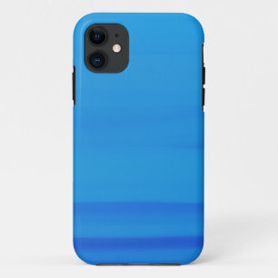 Blauw ondergrond verven iPhone 11 hoesje