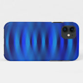 Blauw ondergrond verven Case-Mate iPhone case (Achterkant (horizontaal))