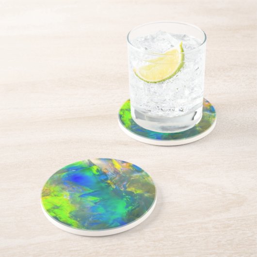 Blauw Onderzetter (Zijkant)