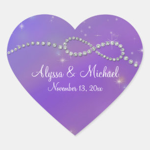 Blauw oneindig symbool Infinite Love Twinking Hart Sticker