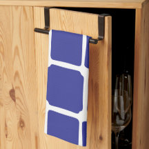 Blauw ongelijke vierkanten mozaïek