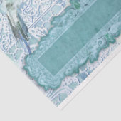 blauw ontwerp 9-serie tissuepapier (Detail)