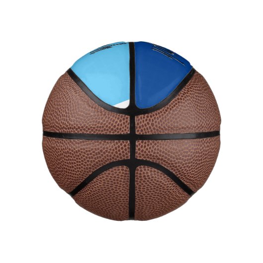 Blauw ontworpen Joseph naam, Kinder basketbal (Rechts)