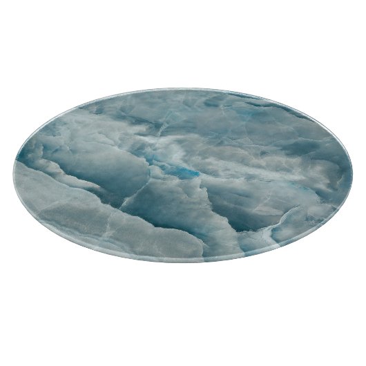 Blauw onyx marmer, abstracte textuur. snijplank (Hoek)