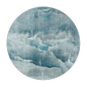 Blauw onyx marmer, abstracte textuur. snijplank (Voorkant)