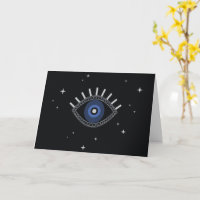 Blauw oog bescherming tegen het boze oog etnisches