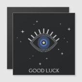 Blauw oog, boze oogbescherming, succes (Voorkant / Achterkant)