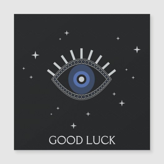 Blauw oog, boze oogbescherming, succes (Voorkant)